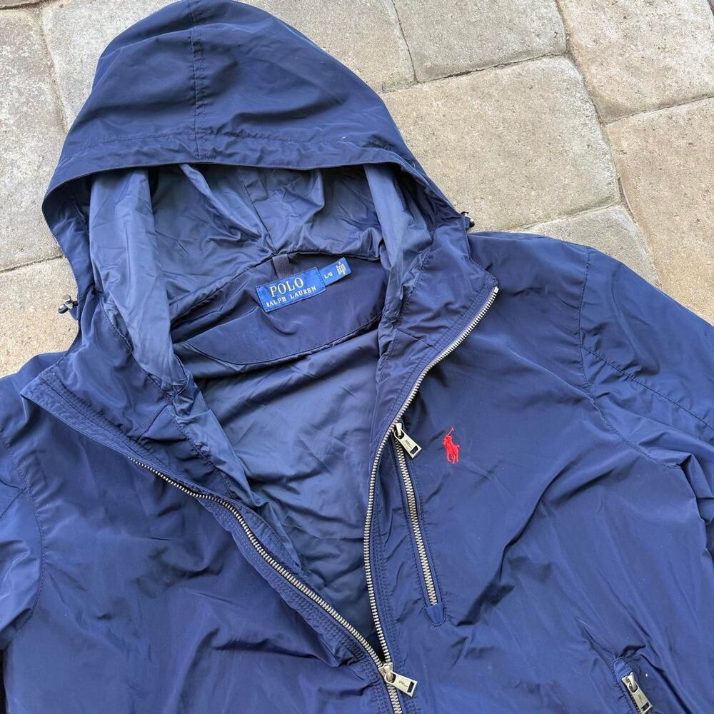 Ralph Lauren Navy Windbreaker Jacket